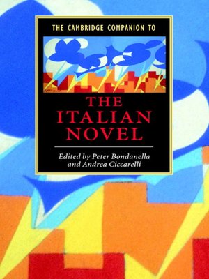 cover image of The Cambridge Companion to the Italian Novel